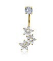 Beautiful Flower Belly Piercing BP-1965